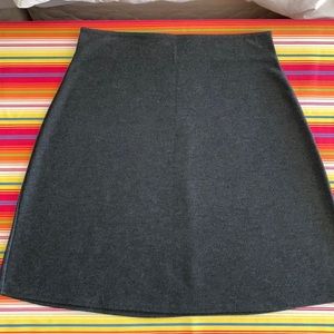 Gap Dark Grey Pull On Skirt Sz M